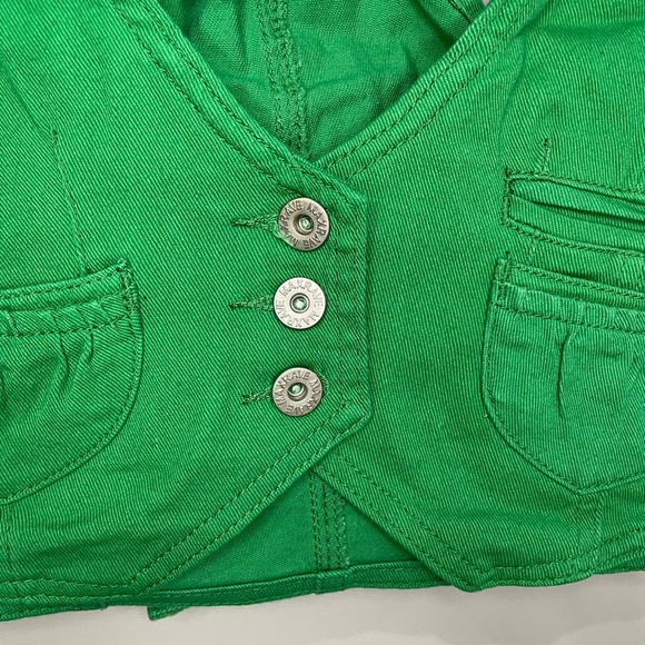 MAX rave cropped racer back vest - Picture 5 of 8